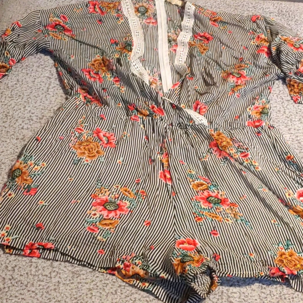 Floral Romper